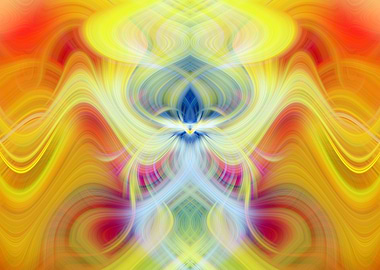 Color Fractal Abstract Art
