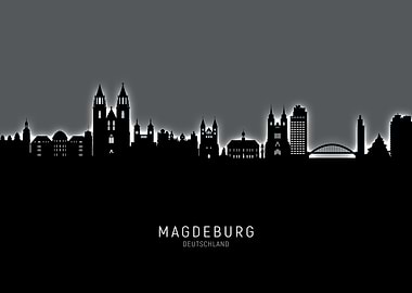 Magdeburg Skyline