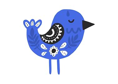 Bird Pattern Minimalist