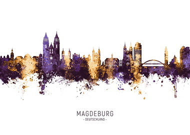 Magdeburg Skyline