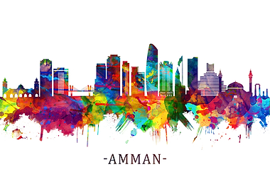 Amman Jordan Skyline