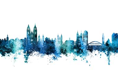 Magdeburg Skyline