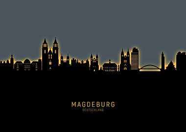 Magdeburg Skyline