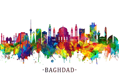 Baghdad Iraq Skyline