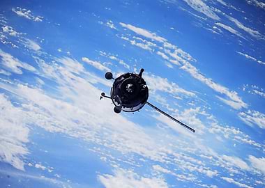 Satellite front view