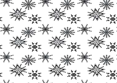 Snowflakes Scandi