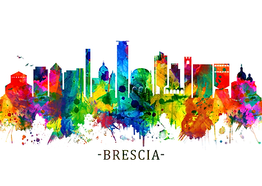 Brescia Italy Skyline
