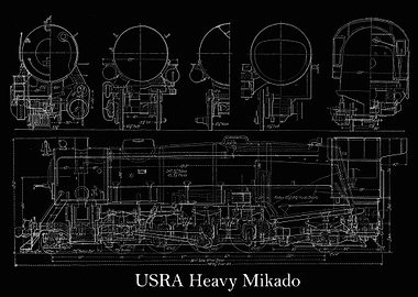 USRA Heavy Mikado train