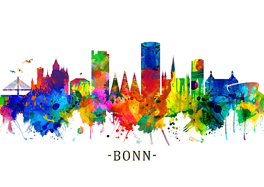 Bonn Germany Skyline