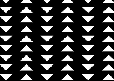White Triangle Pattern