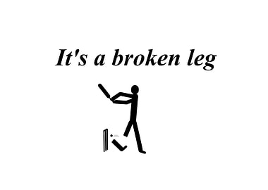 cricketers broken leg