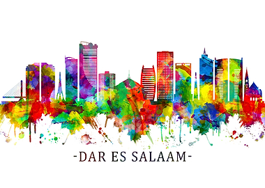 Dar es Salaam Skyline