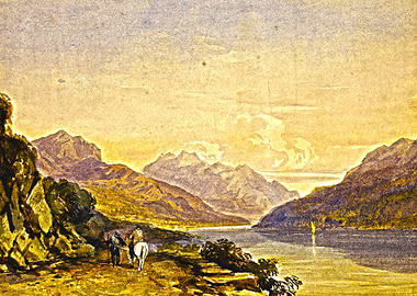 mountain art poster jan20