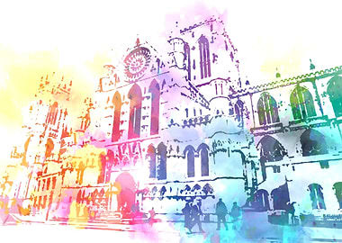 York Minster Watercolor