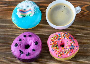 Assortment of donuts