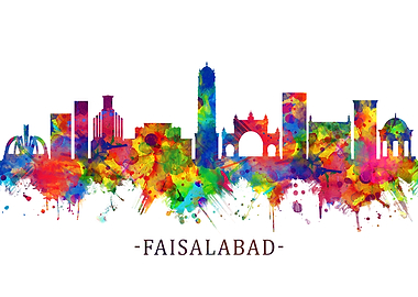 Faisalabad Skyline