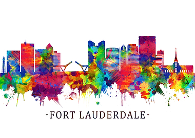 Fort Lauderdale Skyline