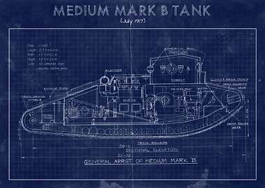 Medium Mark B tank
