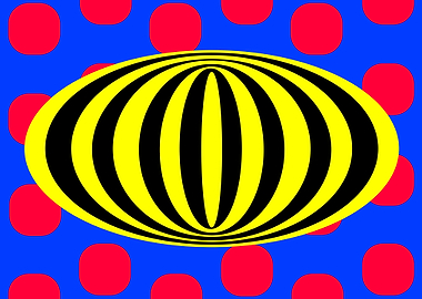 Black and Yellow Elipse