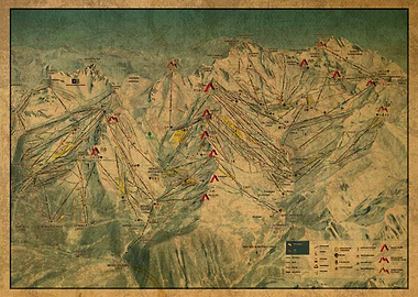 Three Valleys Ski Piste