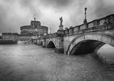 Rome in black and white
