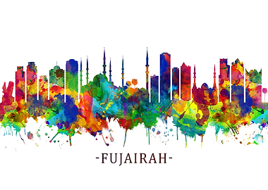 Fujairah UAE Skyline
