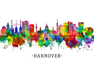 Hanover Germany Skyline