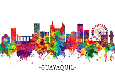 Guayaquil Ecuador Skyline