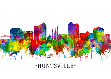 Huntsville Alabama Skyline