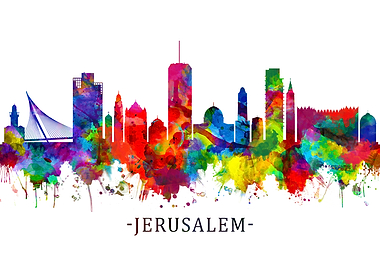 Jerusalem Israel Skyline