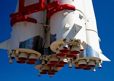 Cluster Of Rocket Engines