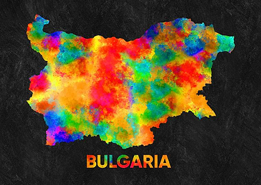 bulgaria map