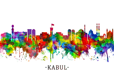 Kabul Afghanistan Skyline