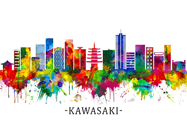 Kawasaki Japan Skyline