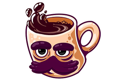 funny Cup of coffee