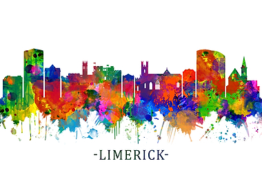 Limerick Ireland Skyline