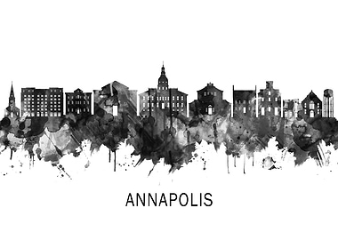 Annapolis Maryland Skyline