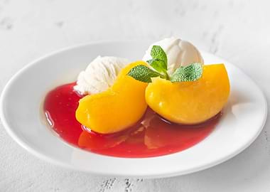 Peach Melba