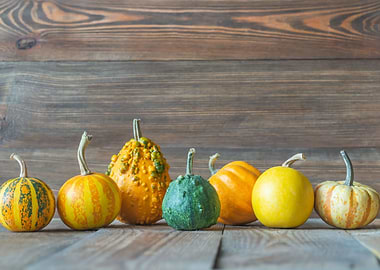 Ornamental pumpkins