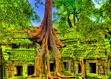 Ancient Jungle Temple