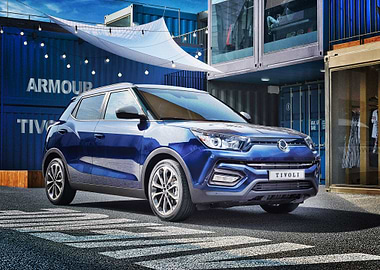 SsangYong Tivoli parking c