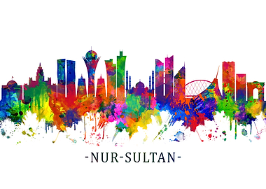 Nur Sultan Skyline