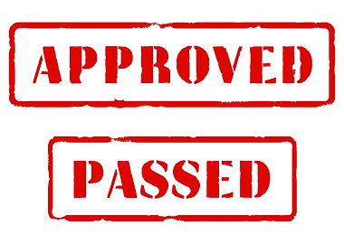 Approved and Passed