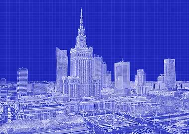 Warsaws palace poland