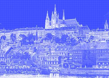 Beautiful Prague city