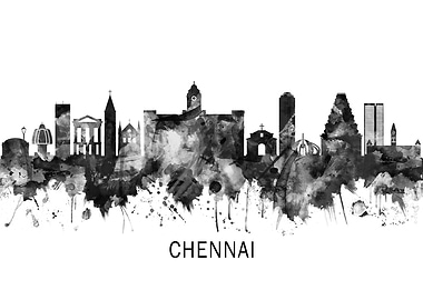 Chennai Tamil Nadu Skyline
