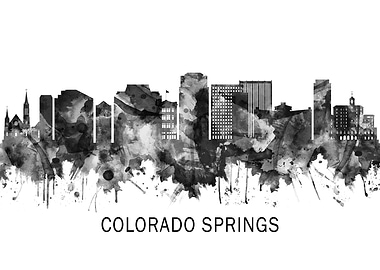 Colorado Springs Skyline