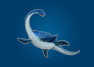 Elasmosaurus dinosaur