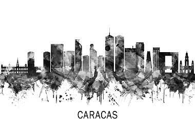 Caracas Venezuela Skyline