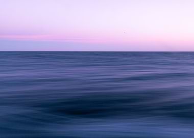 Motion Blur Sunset at Sea